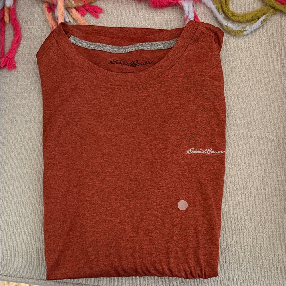 NWT Eddie Bauer Hyoh Free Dry Athletic Tee Shirt